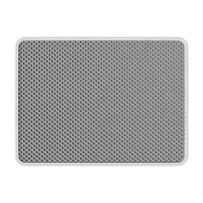 Double Layer EVA Cat Litter Mat with Solid Pattern Prevents Litter Filtering Spills Keeps Pet'S Environment Clean