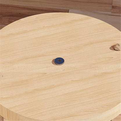 Solid Wood Cat Tower with Teaser Wand Catnip Ball Turntable Scratching Board Indoor Durable Sisal Cat Toy Cat Tree