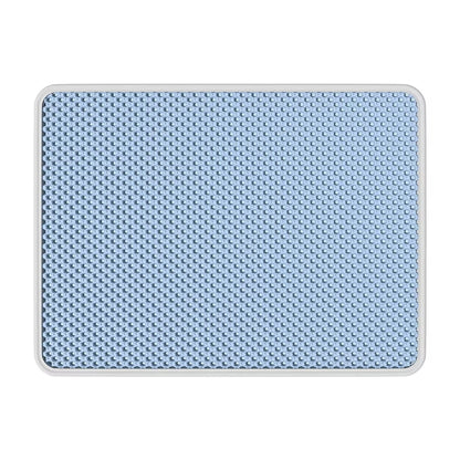 Double Layer EVA Cat Litter Mat with Solid Pattern Prevents Litter Filtering Spills Keeps Pet'S Environment Clean